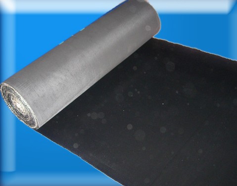 Fiberglass coated with fluorin rubber